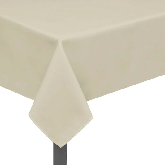 Tafelkleden 5 Stuks Créme 220X130 Cm