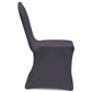 Stoelhoes Stretch Antraciet 6St