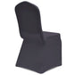 Stoelhoes Stretch Antraciet 6St