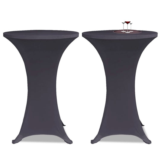 Stoelhoes Stretch 2St 60 Cm Antraciet