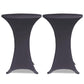 Tafelhoes Stretch 2 Stuks 70 Cm Antraciet