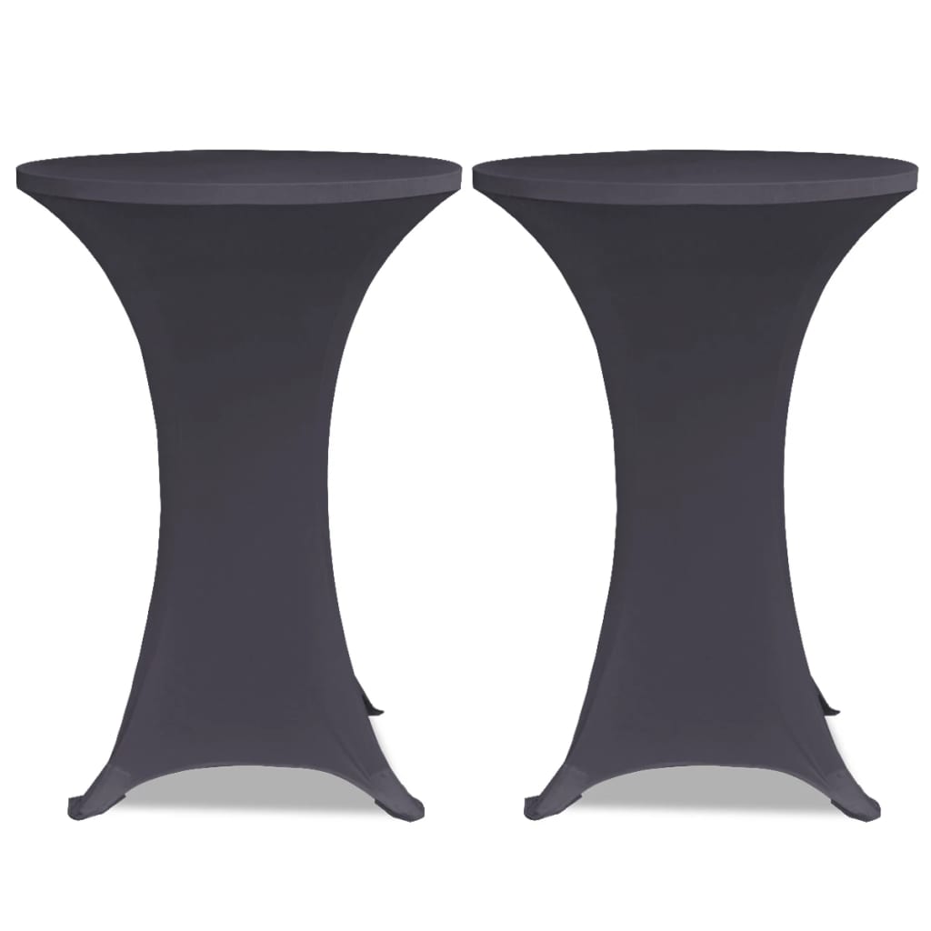 Tafelhoes Stretch 2 Stuks 70 Cm Antraciet