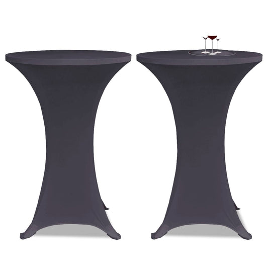 Tafelhoes Stretch Antraciet 2St