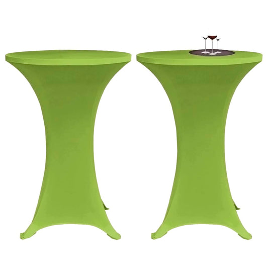 Tafelhoes Stretch 2 Stuks 60 Cm Groen