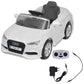 Elektrische Speelgoedauto Met Afstandsbediening Audi A3 Wit