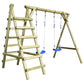 Schommelset Met Ladders 268X154X210 Cm Grenenhout