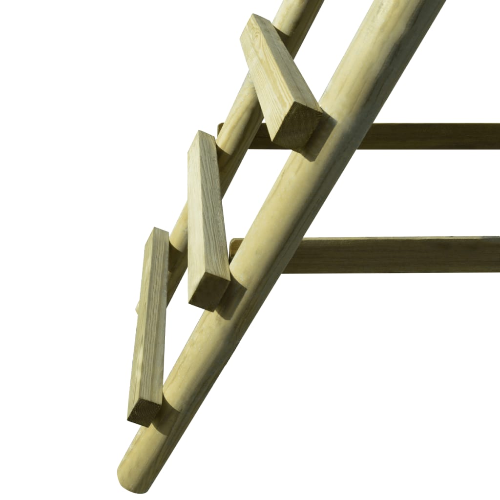 Schommelset Met Ladders 268X154X210 Cm Grenenhout