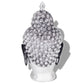 Boeddhahoofd Ornament Aluminium Zilver