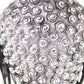 Boeddhahoofd Ornament Aluminium Zilver