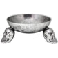 Fruitmand Met Doodskoppoten Zilver Aluminium
