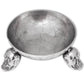 Fruitmand Met Doodskoppoten Zilver Aluminium