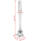 Propellerblad-Standaard Aluminium Zilver 150 Cm