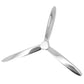 Propeller Voor Aan De Muur 70 Cm Aluminium Zilver