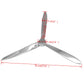 Propeller Voor Aan De Muur 70 Cm Aluminium Zilver