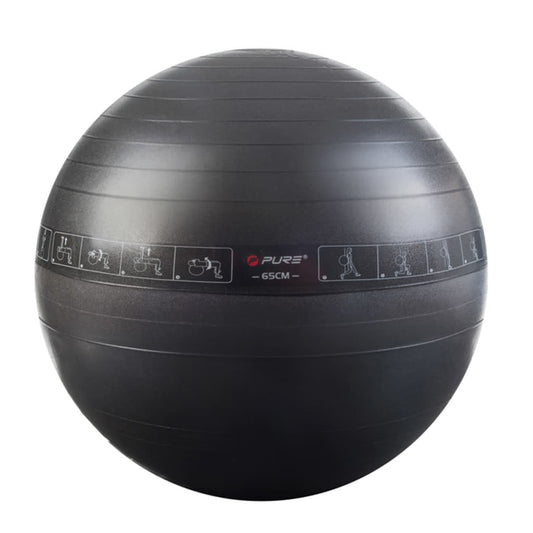 Pure2Improve Oefenbal 65 Cm Zwart
