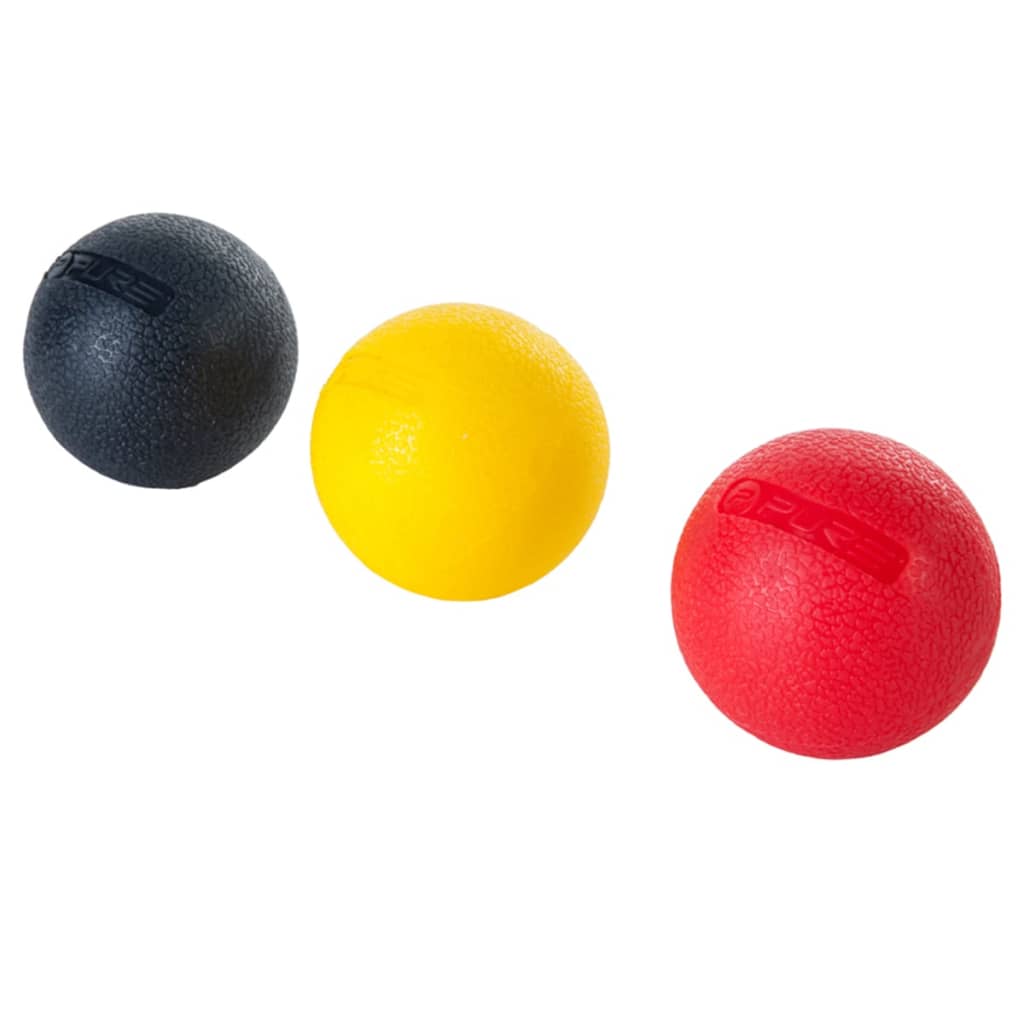 Pure2Improve Massagebal 3-Delig Set 5 Cm P2I200190