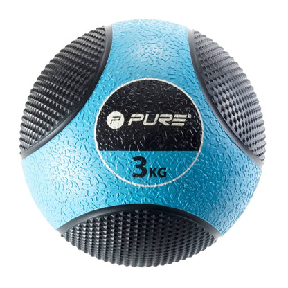 Pure2Improve Medicijnbal 3 Kg Blauw