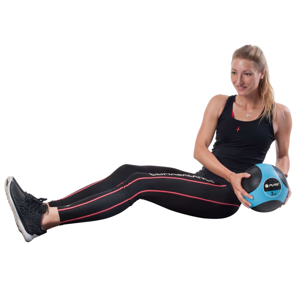 Pure2Improve Medicijnbal 3 Kg Blauw