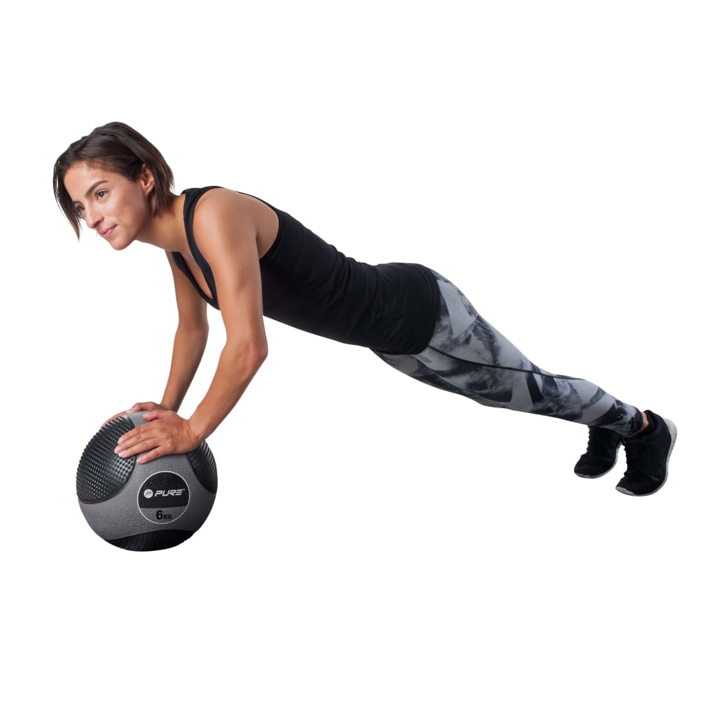 Pure2Improve Medicijnbal 6 Kg Grijs