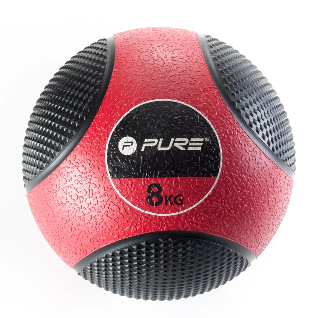 Pure2Improve Medicijnbal 8 Kg Rood