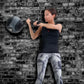 Pure2Improve Medicijnbal Met Touw 6 Kg Grijs