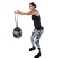 Pure2Improve Medicijnbal Met Touw 6 Kg Grijs