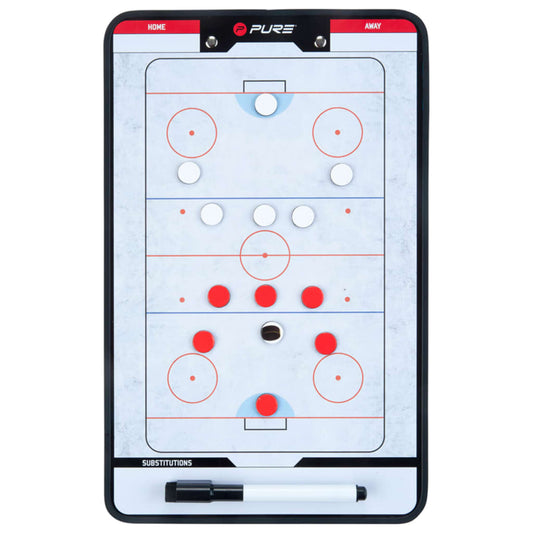 Pure2Improve Coach-Bord Dubbelzijdig Ijshockey 35X22 Cm P2I100640