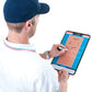 Pure2Improve Coach-Bord Dubbelzijdig Volleybal 35X22 Cm P2I100690