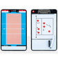 Pure2Improve Coach-Bord Dubbelzijdig Volleybal 35X22 Cm P2I100690