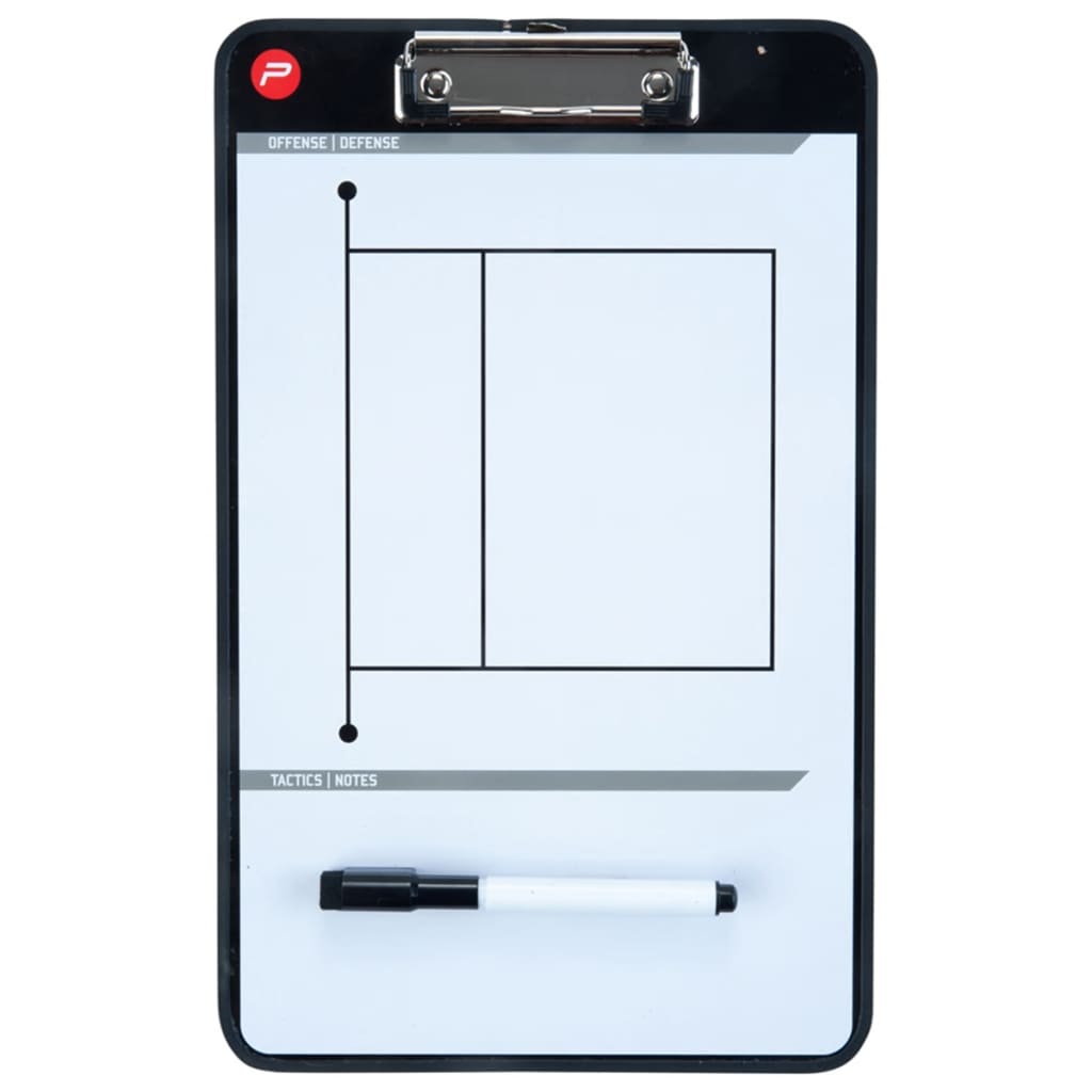 Pure2Improve Coach-Bord Dubbelzijdig Volleybal 35X22 Cm P2I100690