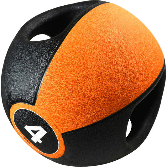 Pure2Improve Medicijnbal Met Handvatten 4 Kg Oranje