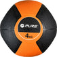 Pure2Improve Medicijnbal Met Handvatten 4 Kg Oranje