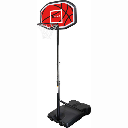 Pure2Improve Basketbalstandaard Verplaatsbaar 110X71 Cm