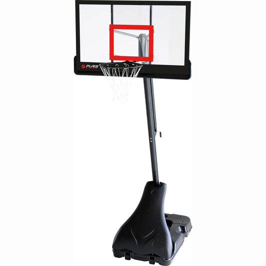 Pure2Improve Basketbalstandaard Verplaatsbaar Premium 144X88 Cm