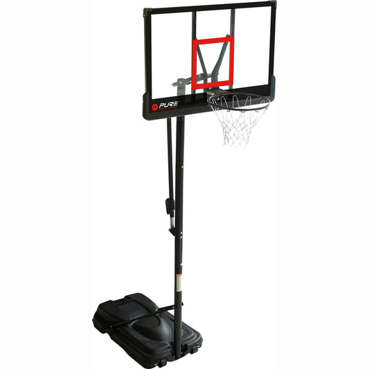 Pure2Improve Basketbalstandaard Deluxe Verplaatsbaar 110X76 Cm