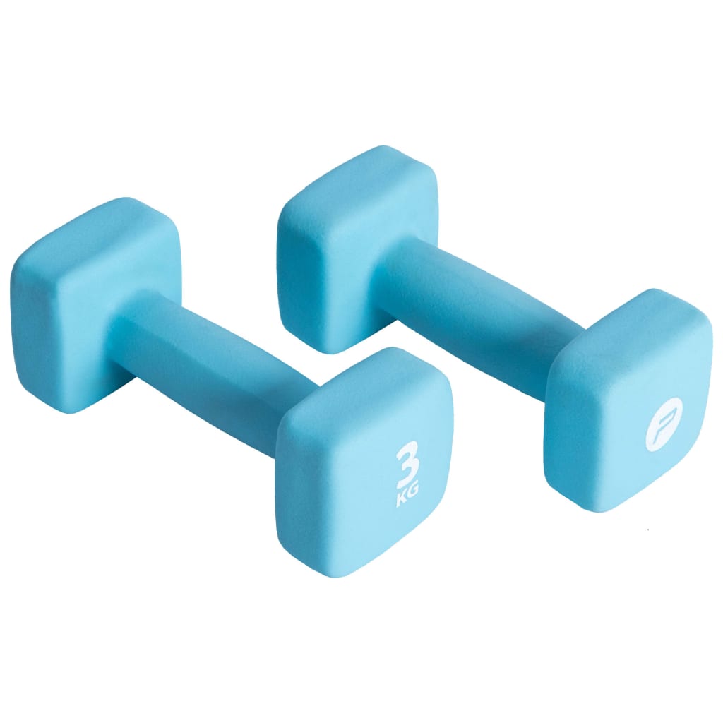 Pure2Improve Halterset 2X3 Kg Neopreen Blauw