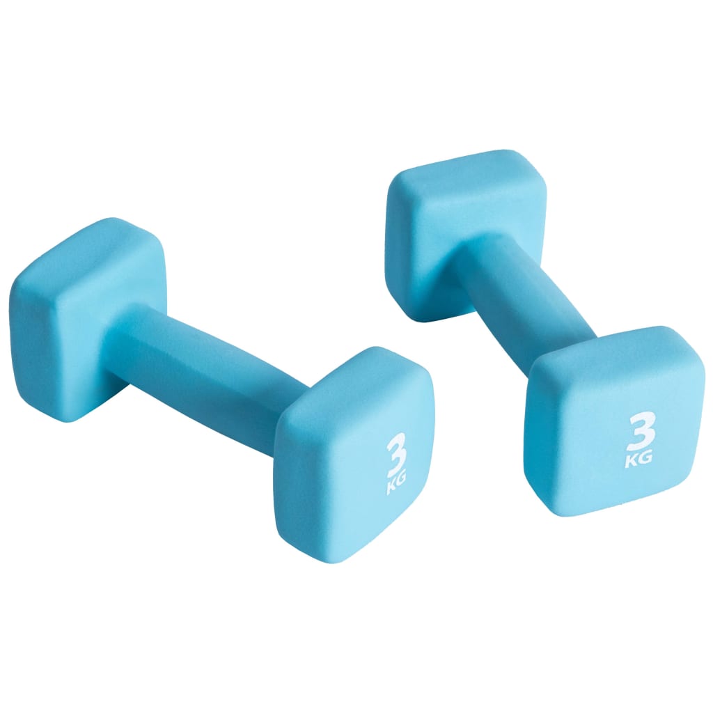 Pure2Improve Halterset 2X3 Kg Neopreen Blauw