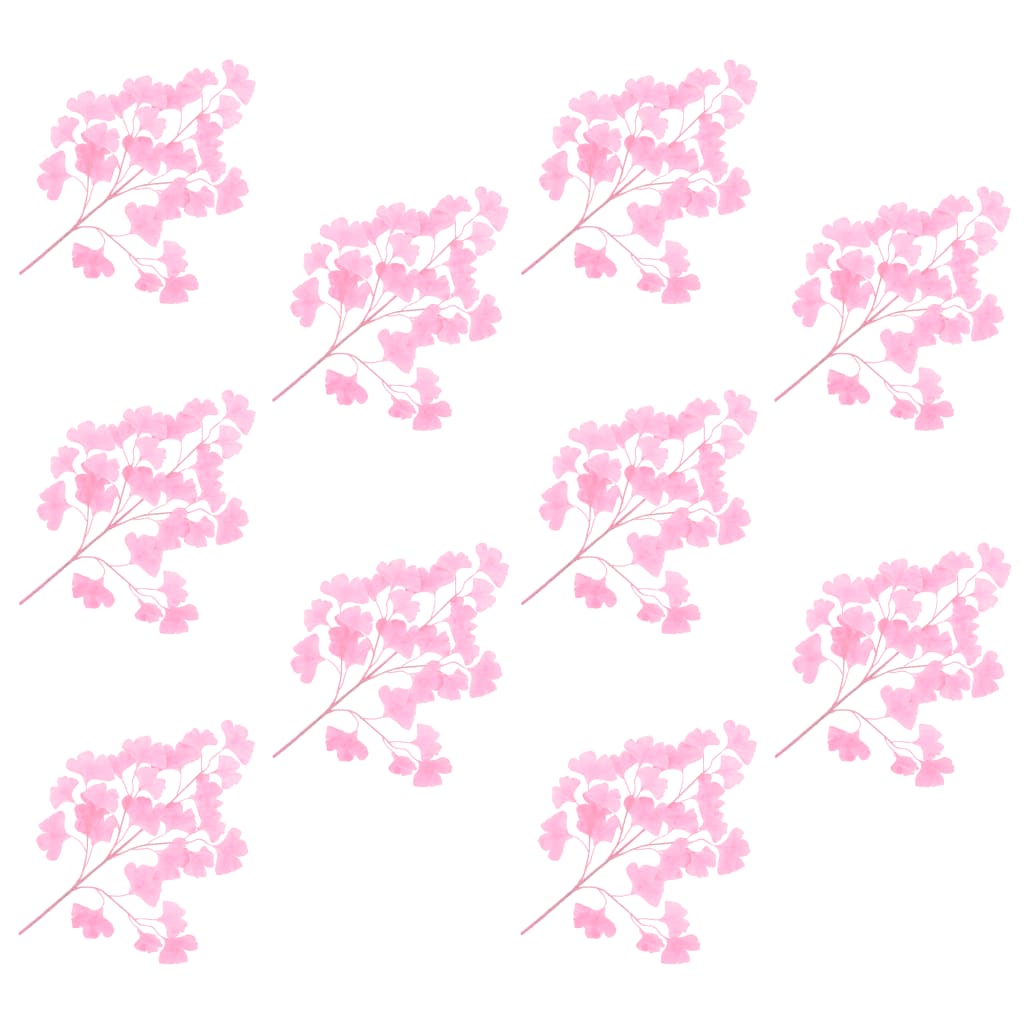 Kunstbladeren Japanse Notenboom 10 St 65 Cm Roze