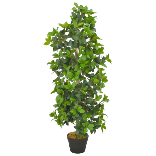 Kunstplant Met Pot Laurierboom 120 Cm Groen