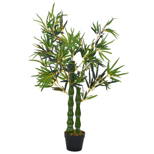 Kunstplant Met Pot Bamboe 110 Cm Groen