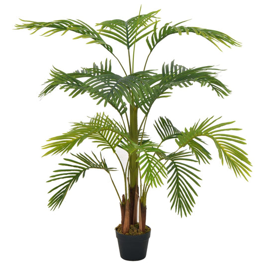 Kunstplant Met Pot Palm 120 Cm Groen
