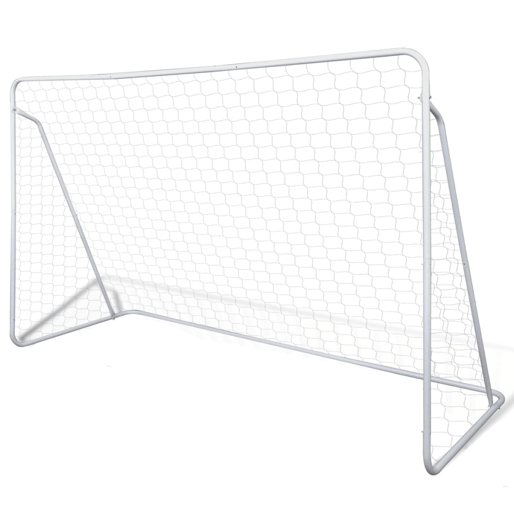 Voetbalgoals 2 St 240X90X150 Cm Staal