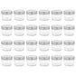 Jampotten Met Zilverkleurige Deksels 24 St 110 Ml Glas