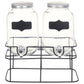 Drankdispensers 2 St Met Standaard 2 X 4 L Glas