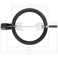 Bbq Rotisserie Ring 47 Cm Zwart