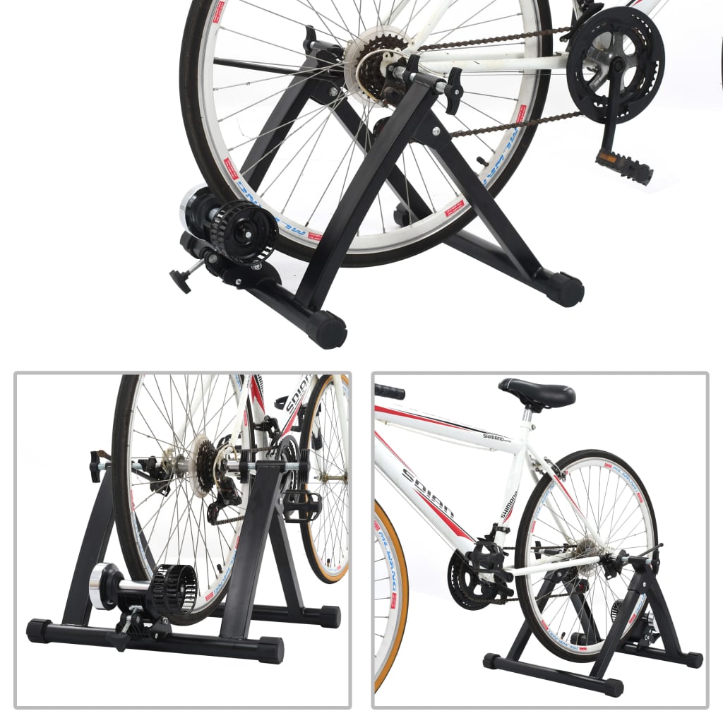 Roltrainer 26&quot;-28&quot; Staal Zwart