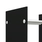 Haardhoutrek 80X35X60 Cm Glas Zwart