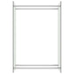 Haardhoutrek 80X35X120 Cm Glas Transparant