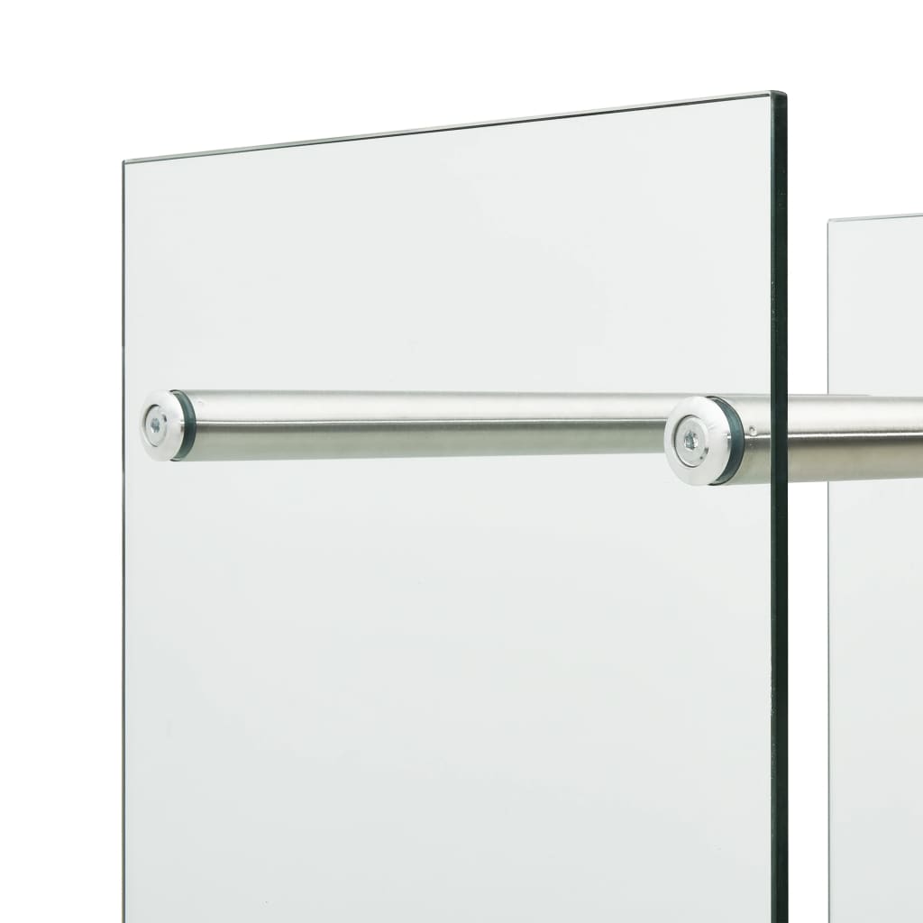 Haardhoutrek 80X35X120 Cm Glas Transparant