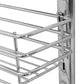 Draadmand Keuken Uittrekbaar 3-Laags 47X11X56 Cm Zilverkleurig